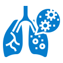 enfermedad respiratoria icon