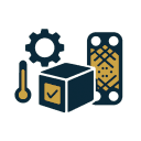 Evaluación de materiales, empaques y placas icon