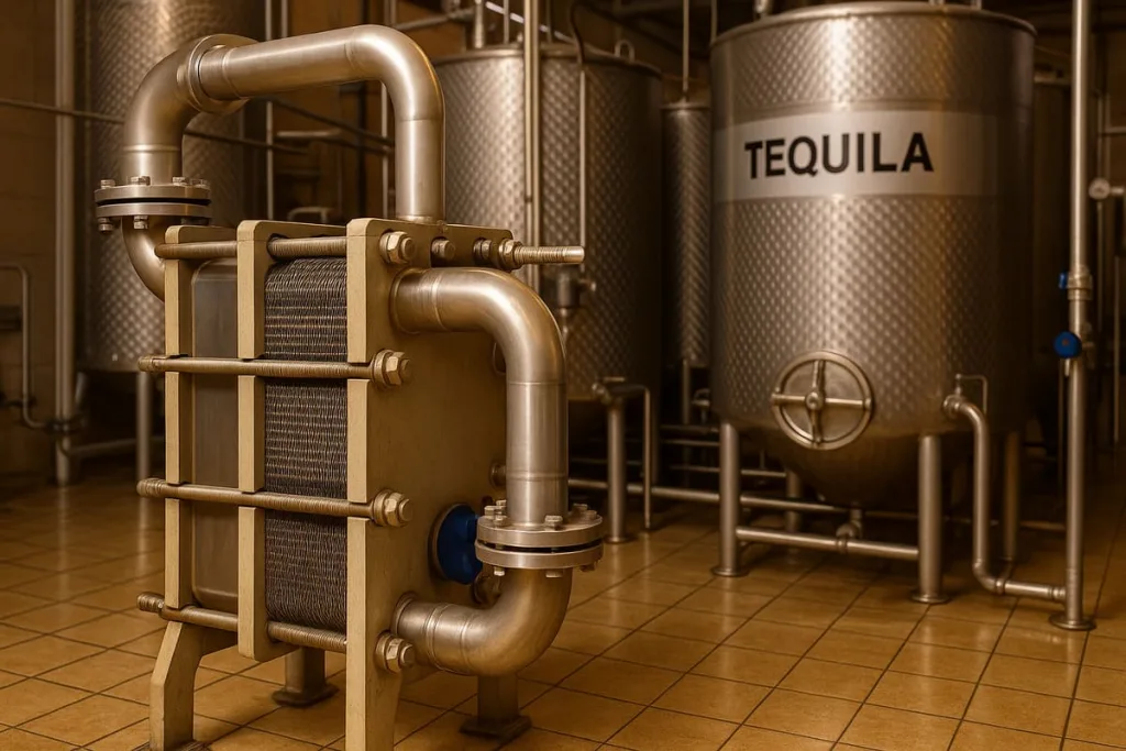 Intercambiadores de Calor para Tequila