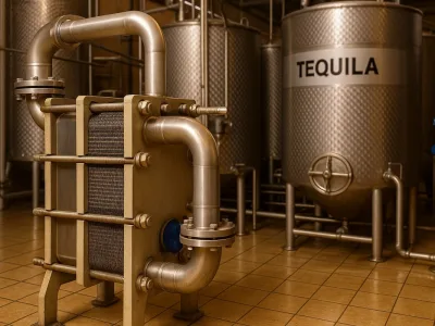 Intercambiadores de Calor para Tequila