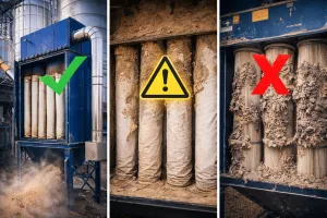 Filtros de Manga para Polvo de Grano