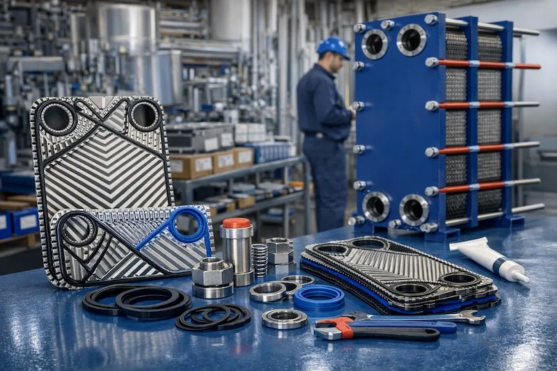 Refacciones para Intercambiadores de Calor a Placas