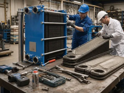 Reparación de Intercambiadores de Calor a Placas
