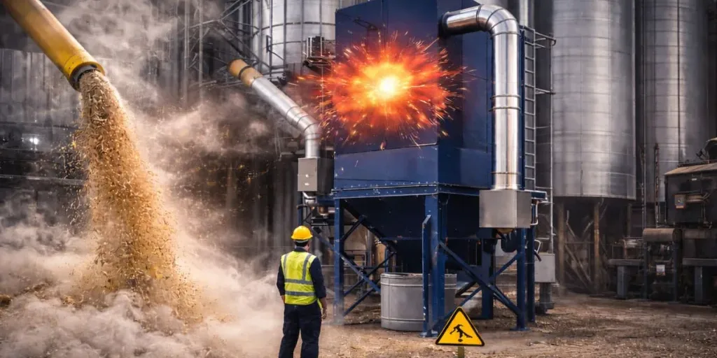 Colector de Polvo para Granos. Costos, ROI y Seguridad Industrial