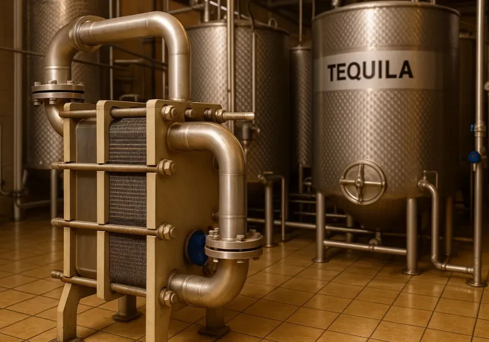 Intercambiadores de Calor para Tequila