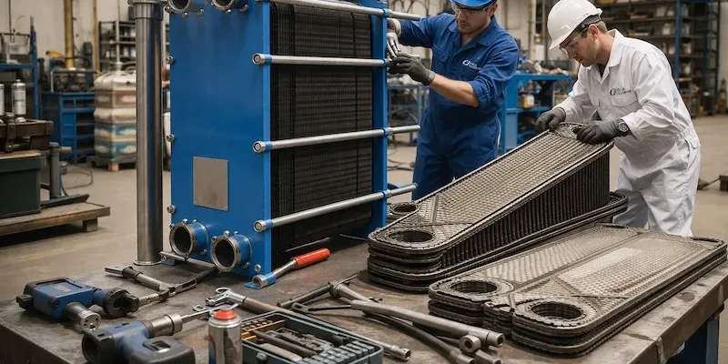 Reparación de Intercambiadores de Calor a Placas