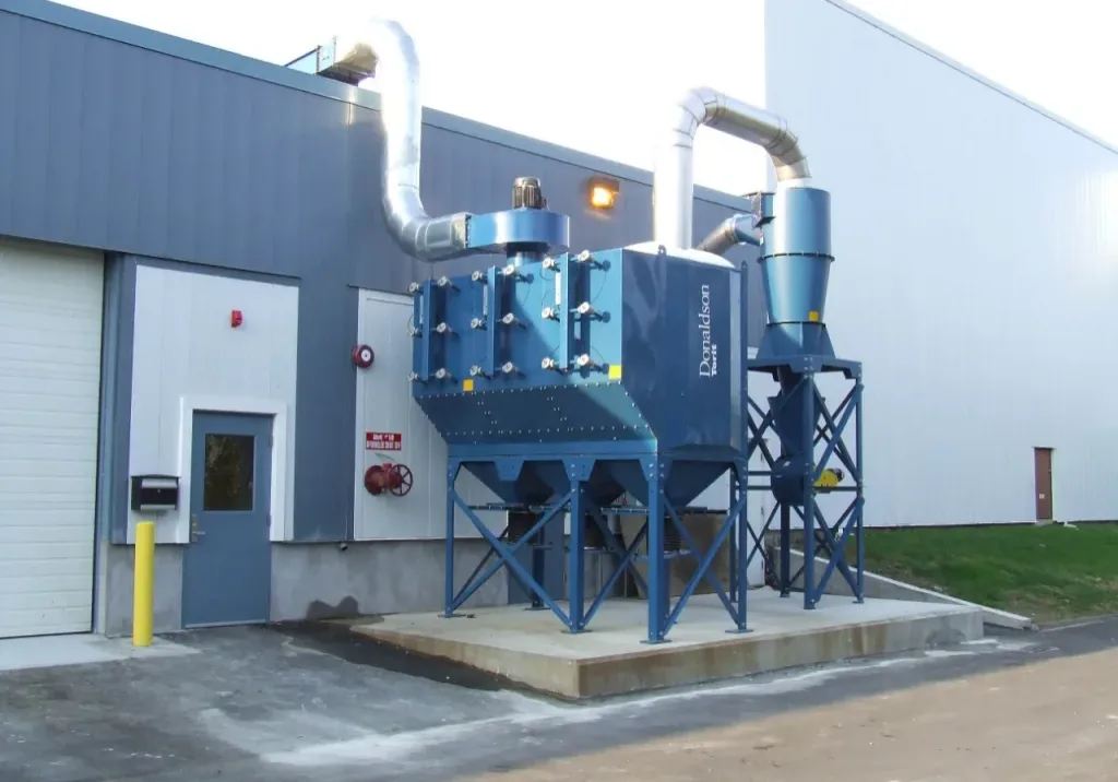 colectores de humo industrial donaldson - alfa de occidente mexico 3