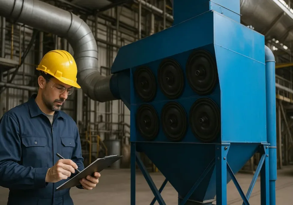 mantenimiento correctivo en colectores industriales