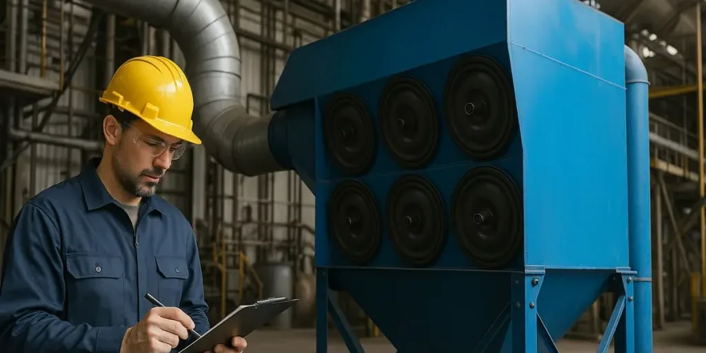 mantenimiento correctivo en colectores industriales